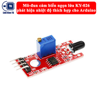 Mô-đun cảm biến ngọn lửa KY-026 để phát hiện nhiệt độ thích hợp cho Arduino