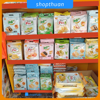 Bánh pía mini Tân Huê Viên 480gr túi 12 cái - Bánh pía kim sa - bánh chay - bánh pía