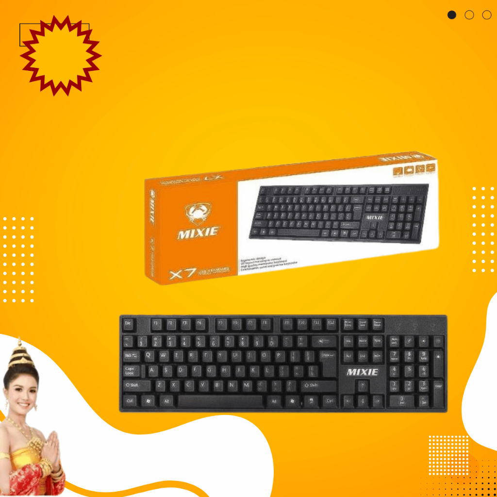 Bàn phím có dây MIXIE X7 - Văn Phòng - Chính Hãng VMK-VYN | BigBuy360 - bigbuy360.vn