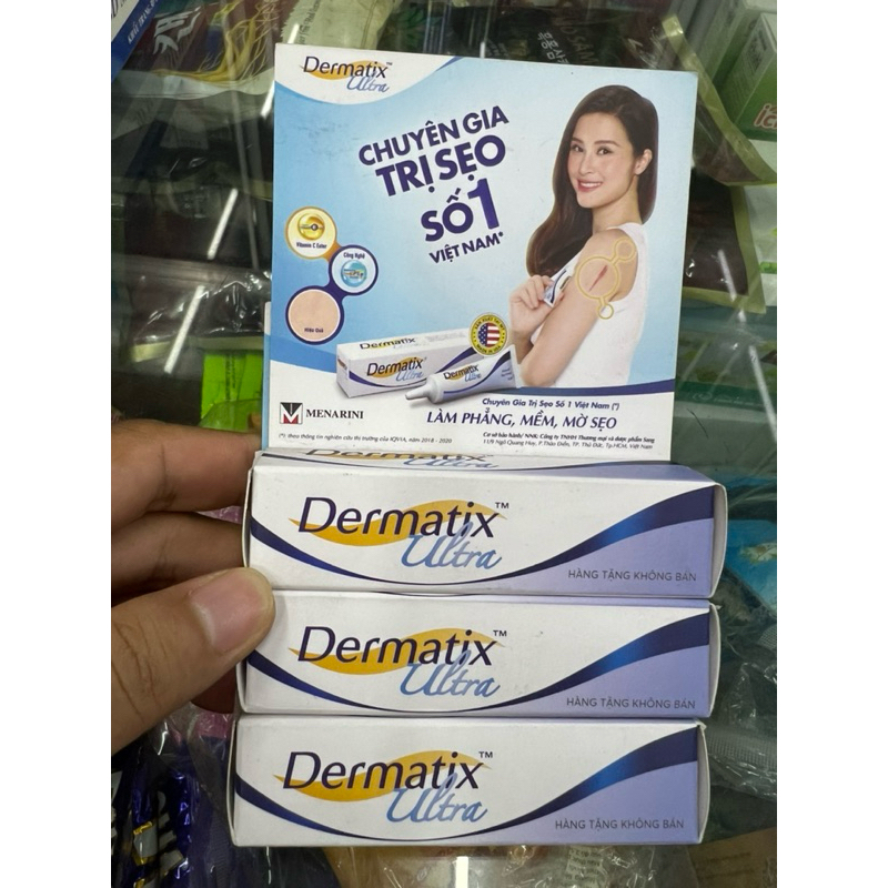 Gel Sẹo Dermatix Ultra cho em bé và người lớn