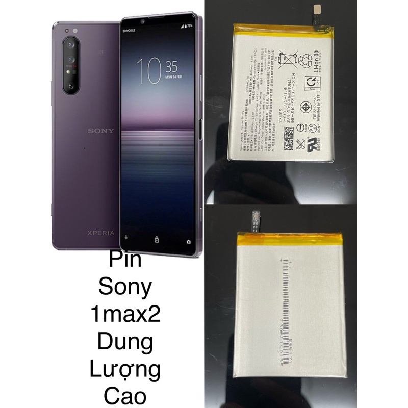 Pin Sony 1 mark 2/ 5 mark 2 dung lượng cao 5000mAh