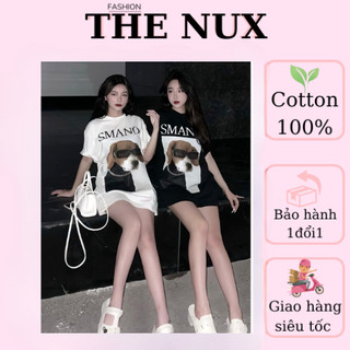 Áo thun form rộng nam nữ BRAND THE ONE vải cotton 100% dày dặn, co giãn mềm mát, form chuẩn may kỹ