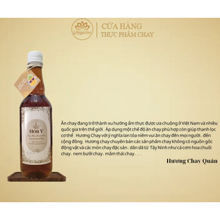 Nước mắm thuần chay hoa y 500ml