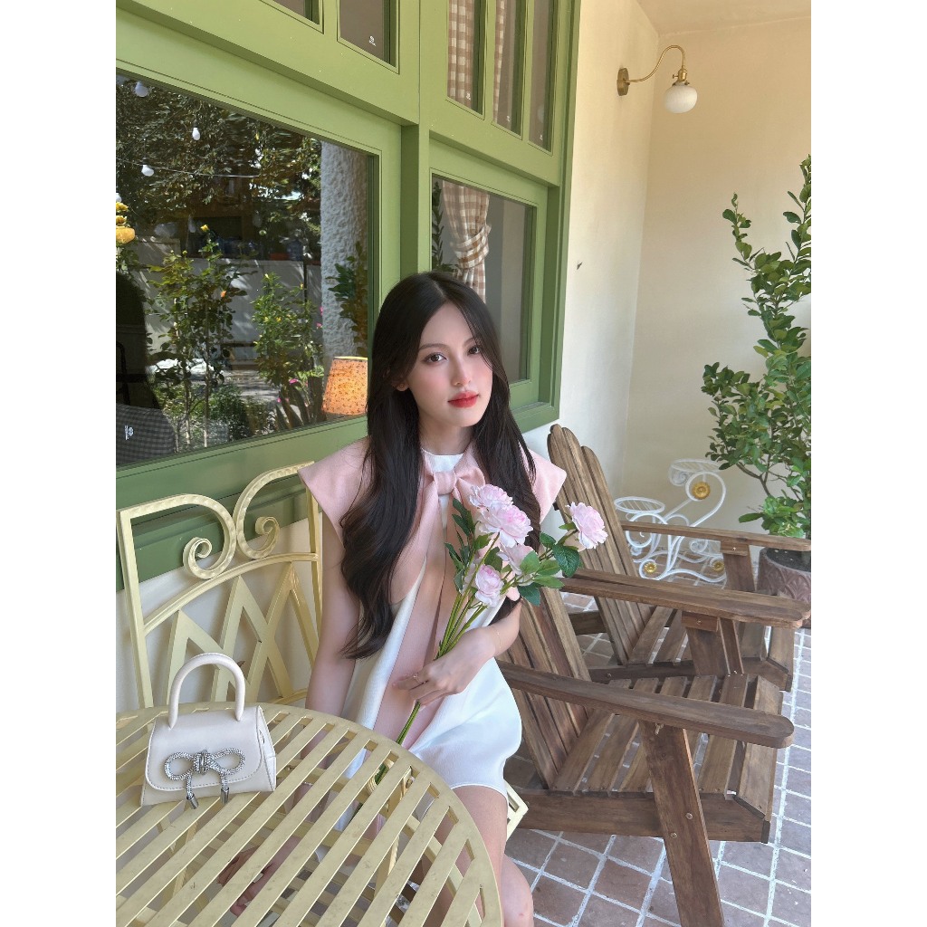 Đầm nana dress form xuông kèm nơ aguja | BigBuy360 - bigbuy360.vn