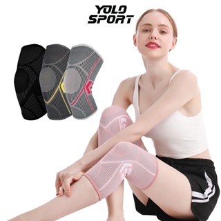 Băng Quấn Bảo Vệ Đầu Gối 7728 Đệm Bó Gối Tập Gym Yoga Chạy Bộ Thể Thao Hỗ Trợ Cho Nam Và Nữ Vải Dệt Kim Cao Cấp