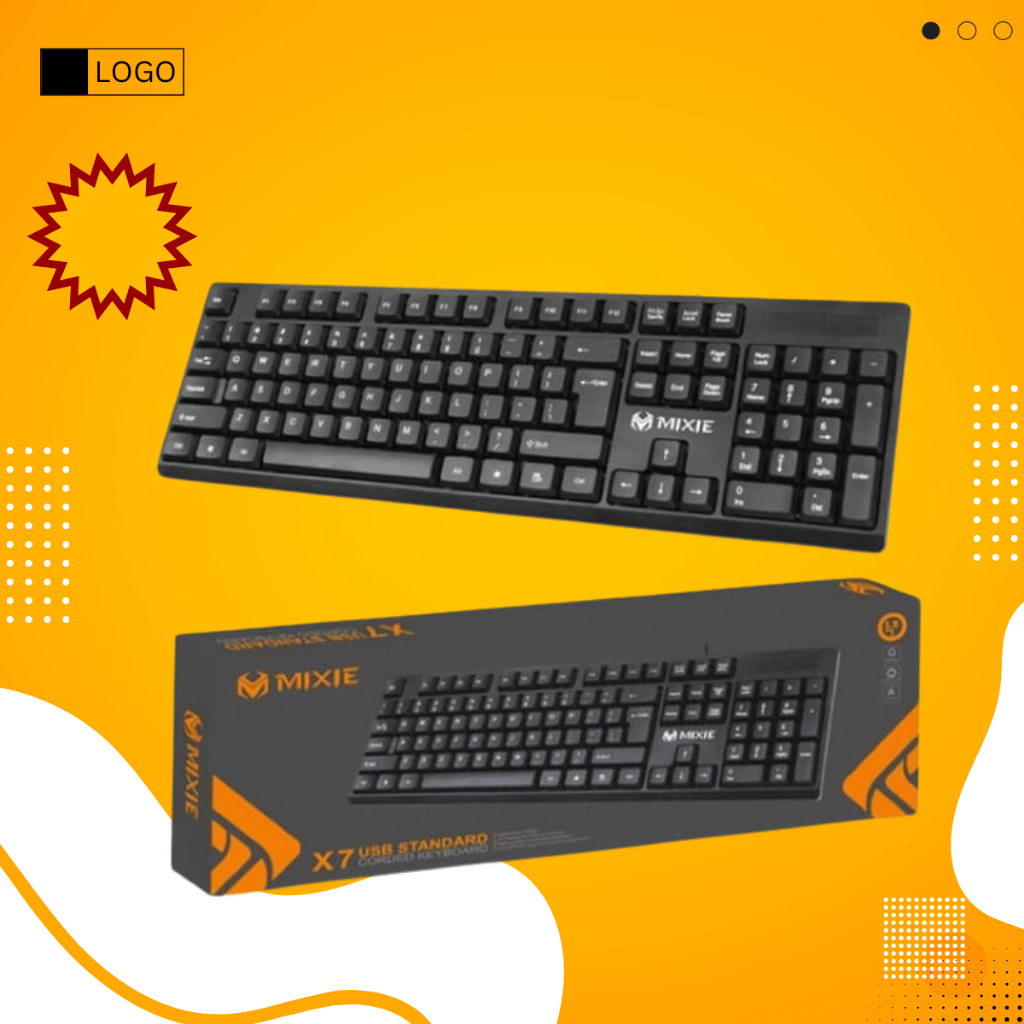 Bàn phím có dây X7 - Văn Phòng - Chính Hãng VMK-VYN | BigBuy360 - bigbuy360.vn