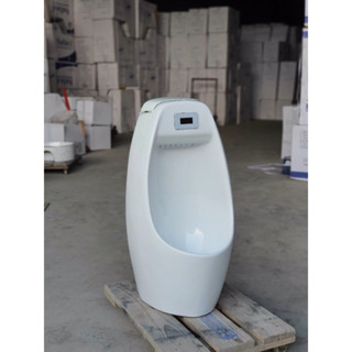 [Giá Kho] Bồn Tiểu nam TN01, tiểu nam treo tường xả cơ, cảm ứng kích thước vừa, men nano chống bám bẩn, đã bao gồm bộ xả