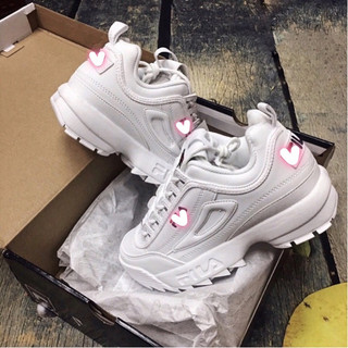 [CHÍNH HÃNG] Giày thể thao Sneaker F.i.l.a Dis.ruptor 2 màu trắng