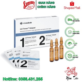 Bộ peel thay da kyunglab md:ceuticals tranex retipeel
