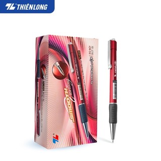 ( Đầu Bi 0.7MM) Combo 1/3/5 Cây Bút Bi Thiên Long TL-036 (  Xanh/Đỏ/Đen)
