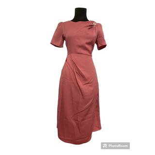 Đầm Trung Niên . Màu Sắc Trẻ Trung Tươi Sáng Họa Tiết Sang Trọng . thanh lịch size s 225k