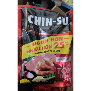 Hạt nêm chinsu 25 dưỡng chất gói 500g mẫu mới