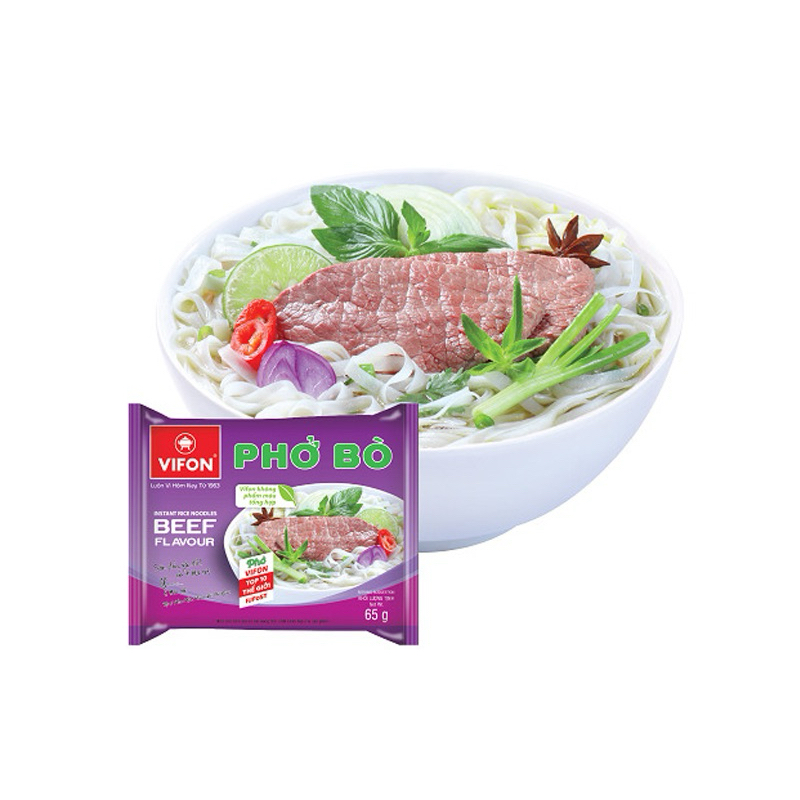 [COMBO 5 GÓI] Phở bò Vifon 65gr