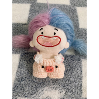 Bộ yếm len cho Doll 10cm