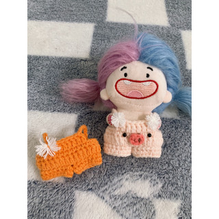 Bộ yếm len cho Doll 10cm