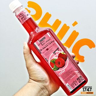 Urban Barman Syrup 1747 - Phúc Bồn Tử | Raspberry - 730ml - Siro [Tem Hồng]