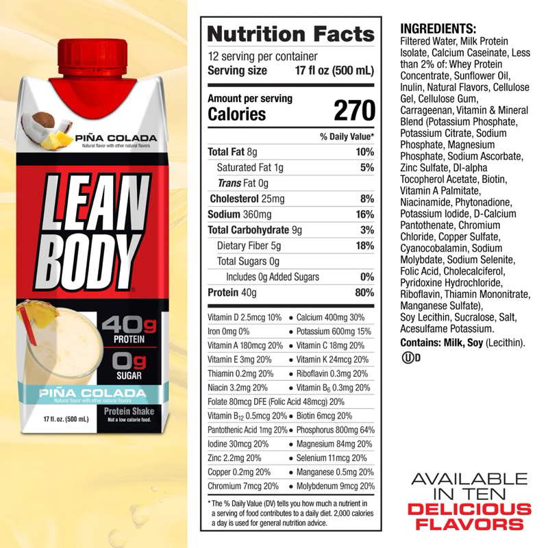 Lean Body RTD - LabradaLean Body dạng nước