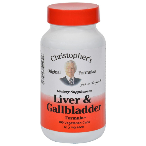 Viên Uống Hỗ Trợ Gan, Túi Mật, Tiêu Hóa Dr.Christopher's Original Formulas Liver, Gallbladder 415mg