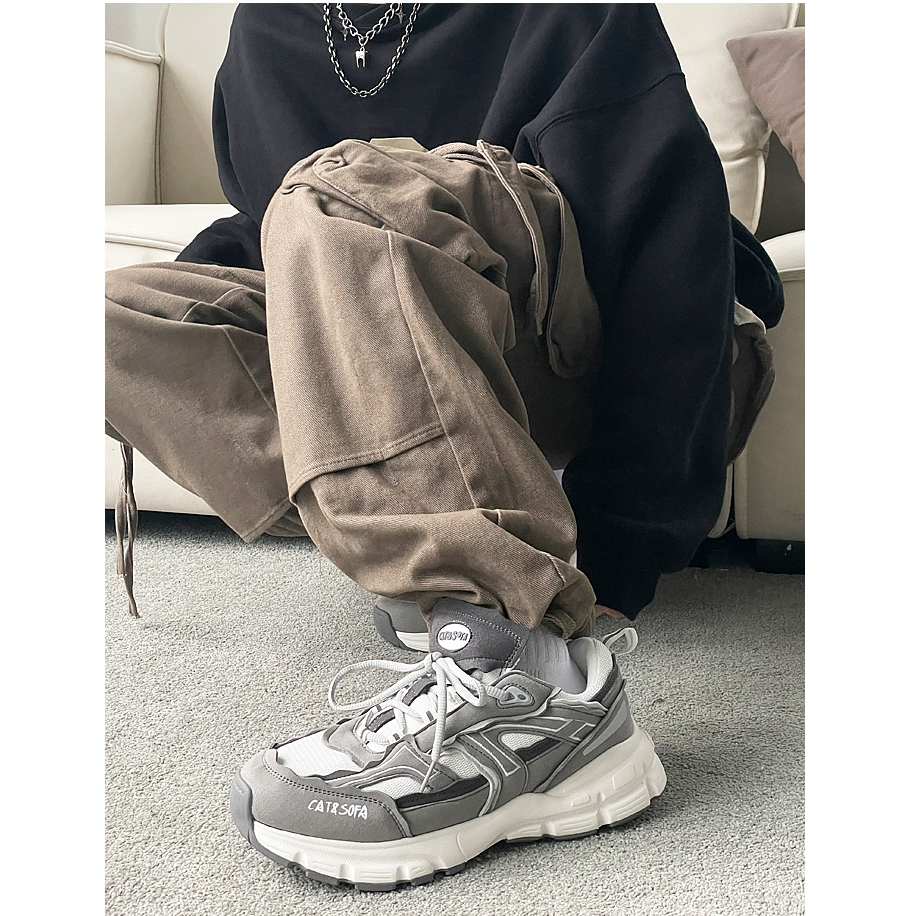 Giày thể thao Cat&Sofa hàng có sẵn - full box phụ kiện -LIGHT CHUNKY - AC102 sneaker unisex