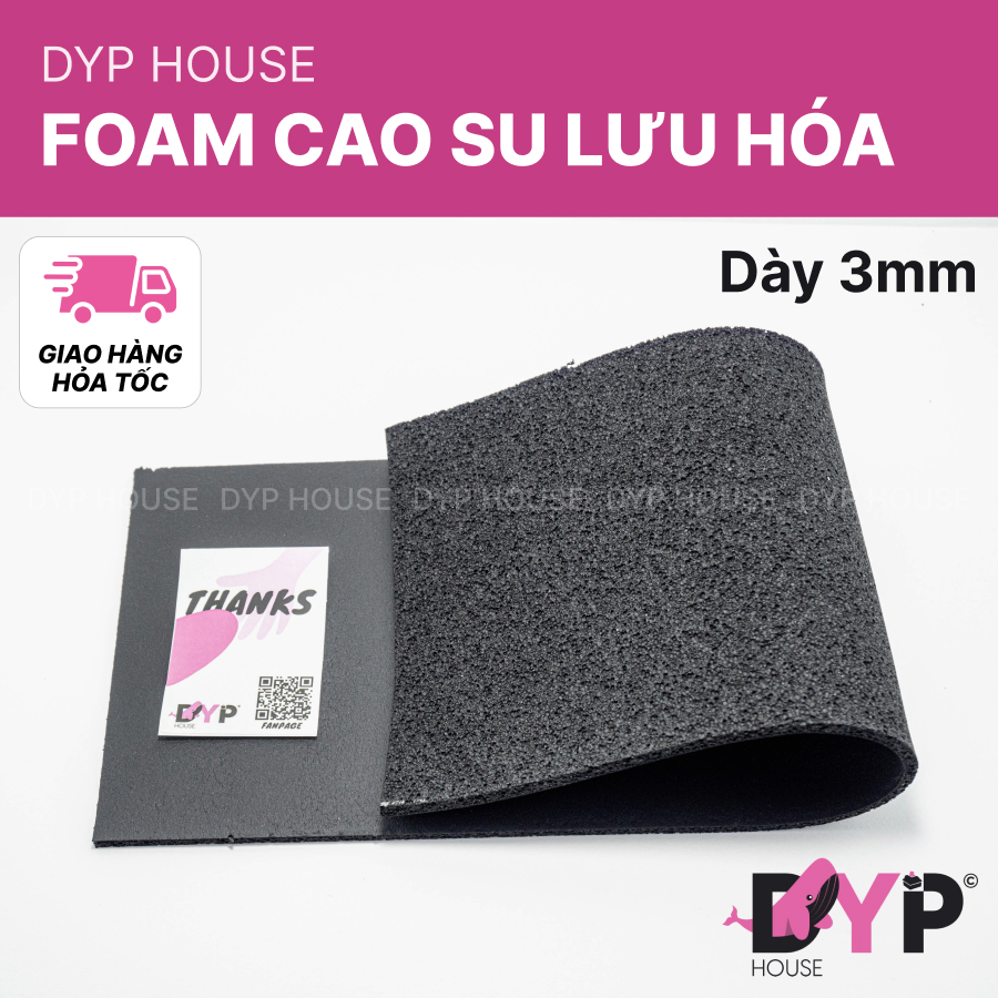 Foam lót bàn phím cơ cao su lưu hóa | Dụng cụ mod phím | dyp house