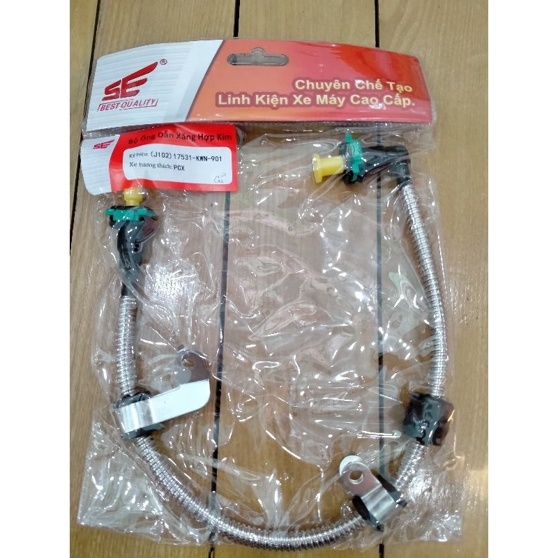 DÂY DẪN XĂNG BỌC THÉP PCX CŨ