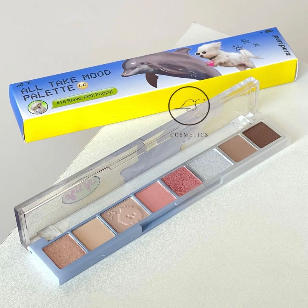 PHẤN MẮT PERIPERA ALL TAKE MOOD PALETTE 8 ô LS