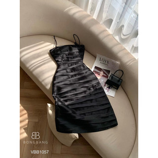 đầm thiết kế 2s đen nơ
