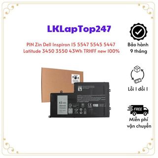 Pin zin laptop dell inspiron 15-5547 5545 n5447 latitude 3450 3550 43wh trhff