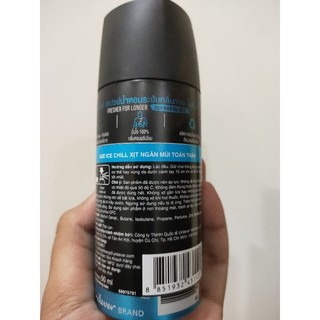 Xịt Khử Mùi Toàn Thân Axe 50Ml