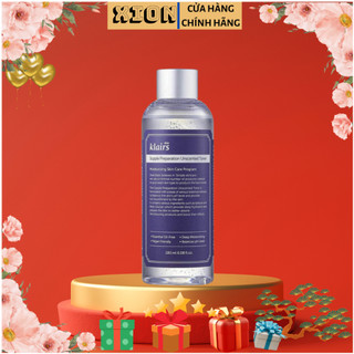 Nước hoa hồng Dear, Klairs Supple Preparation Unscented Toner 180ml