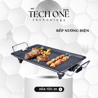 Bếp nướng điện không khói Sunhouse SHD4607 công suất 1500w 5 mức nhiệt, mặt tráng men chống dính, bảo hành 12 tháng