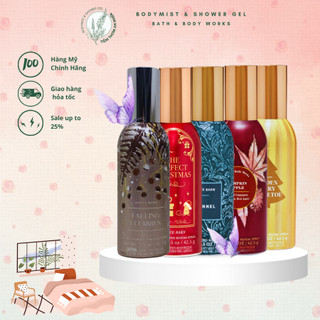 Xịt thơm phòng bath and body works auth , chai xịt phòng thơm lâu khử mùi 42.5g