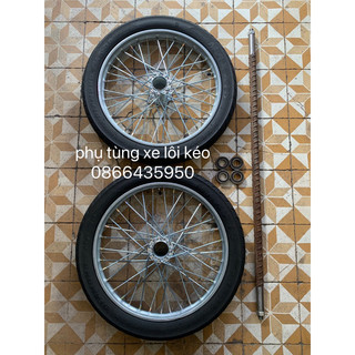 Bộ bánh xe + trục
