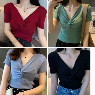 Thời trang nữ áo thun nữ gân tăm xoắn bigsize 50-95kg