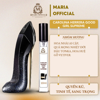 Nước hoa chiết Guốc đen Carolina Herrera Good Girl EDP nước hoa nữ 10ml quyến rũ quý phái - Maria_official