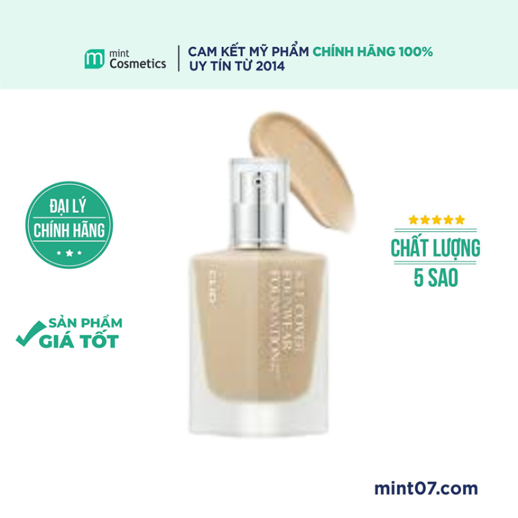 Kem Nền Clio Kill Cover Founwear Foundation SPF30 PA+++