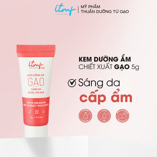 Kem Dưỡng Ẩm Chiết Xuất Gạo ITMF Sáng Da Ngừa Lão Hóa 5g - Mỹ phẩm thuần dưỡng từ Gạo