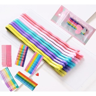 Vỉ 10 kẹp tăm màu sóng 5.5cm