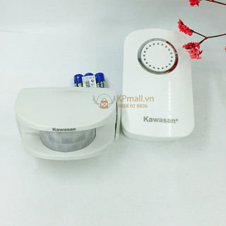 Chuông báo khách, báo động báo trộm cảm ứng không dây 32 kiểu chuông tự chọn kawasan i287b