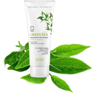 Sữa Rửa Mặt Trà Xanh Trắng Da Sạch Mụn Dabo Green Tea Hàn Quốc 3in1 Mẫu mới ( 60ml/Hộp) -HÀNG CHÍNH HÃNG