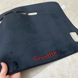 Thảm Taplo Lông Cừu Xe Grand I10 2014 đến 2024 mẫu nhung lông cừu có chống trượt