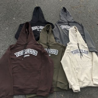 Áo Hoodie Yosi.club Oversize Basic Logo Since 2019
