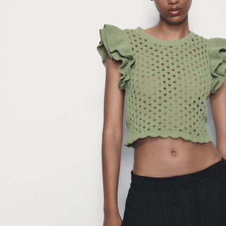 Áo Croptop Zara auth Size S