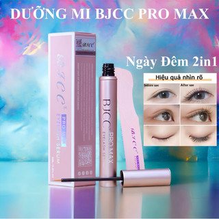 Dưỡng mi BJCC Pro Max ngày đêm 2in1 - Mi dài, dày, cong vút, chắc khỏe, không thâm mắt