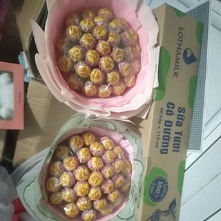 Bó hoa kẹo 32 cây