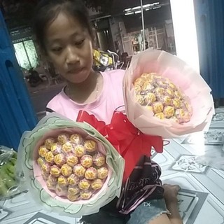 bó hoa kẹo 32 cây