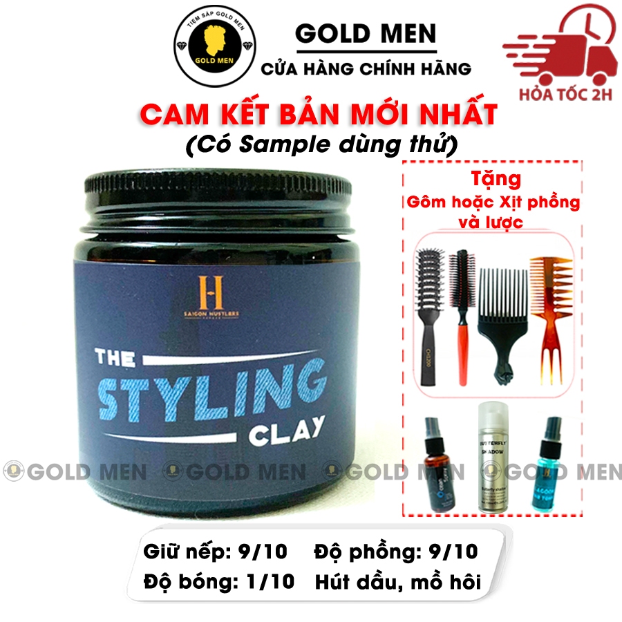 Sáp vuốt tóc Styling Clay Saigon Hustlers