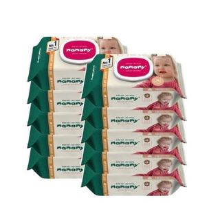 Combo 10 khăn ướt mamamy 100 tờ