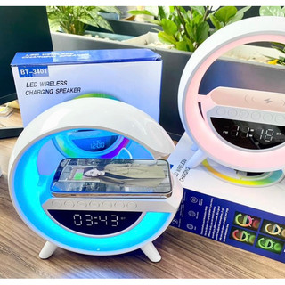 Loa bluetooth chữ g led rgb, đèn nháy theo nhạc, thiết kế sang trọng, âm thanh sống động - ntn store