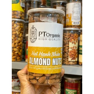 HẠT HẠNH NHÂN NGUYÊN VỊ TÁCH VỎ - HŨ PET  500g - LÀM SỮA CHO BÉ
